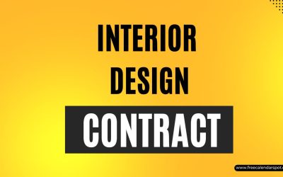 Interior Design Contract Template | Complete Guide