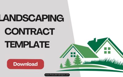 Landscaping Contract Template | How to Choose Landscaper